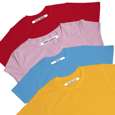 Iron-On Basic Clothing Labels (Pack of 30)